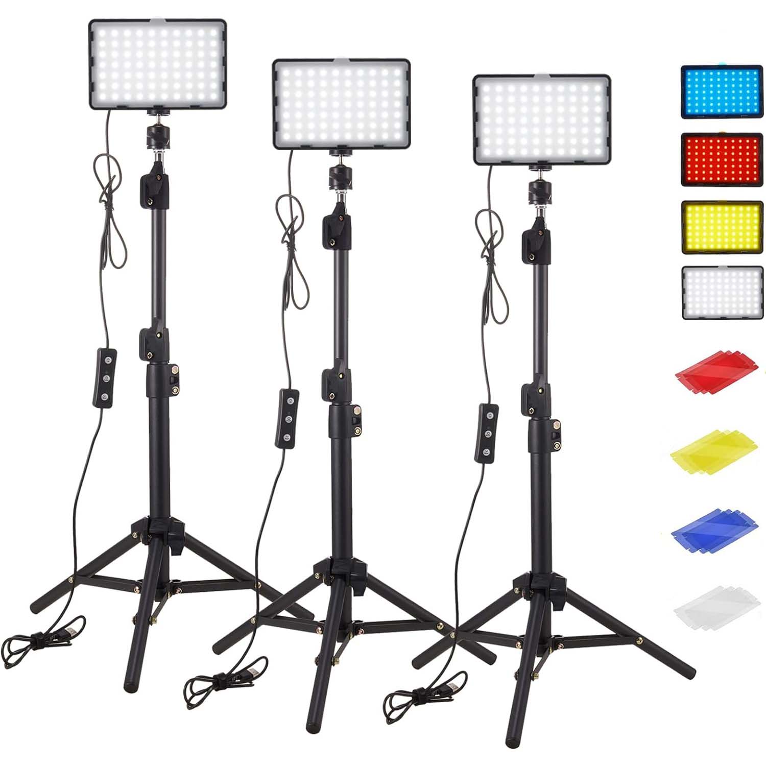 Led Light Panel Stream - Kit lampada da studio fotografico per
