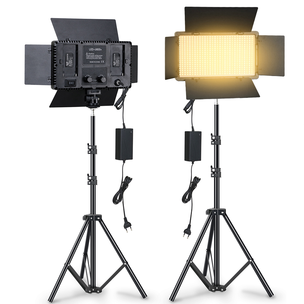 Led Light Panel Stream - Kit lampada da studio fotografico per