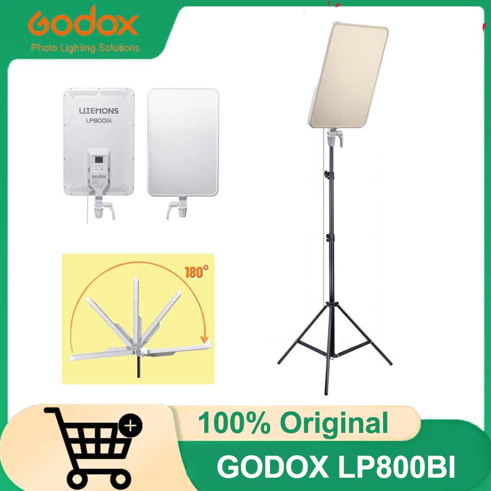 Led Light Panel Stream - GODOX LP800BI Luce LED per Streaming