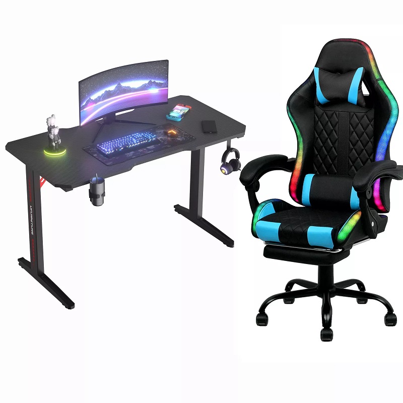 Rgb Gaming Chair - Set di tavoli e sedie ergonomici