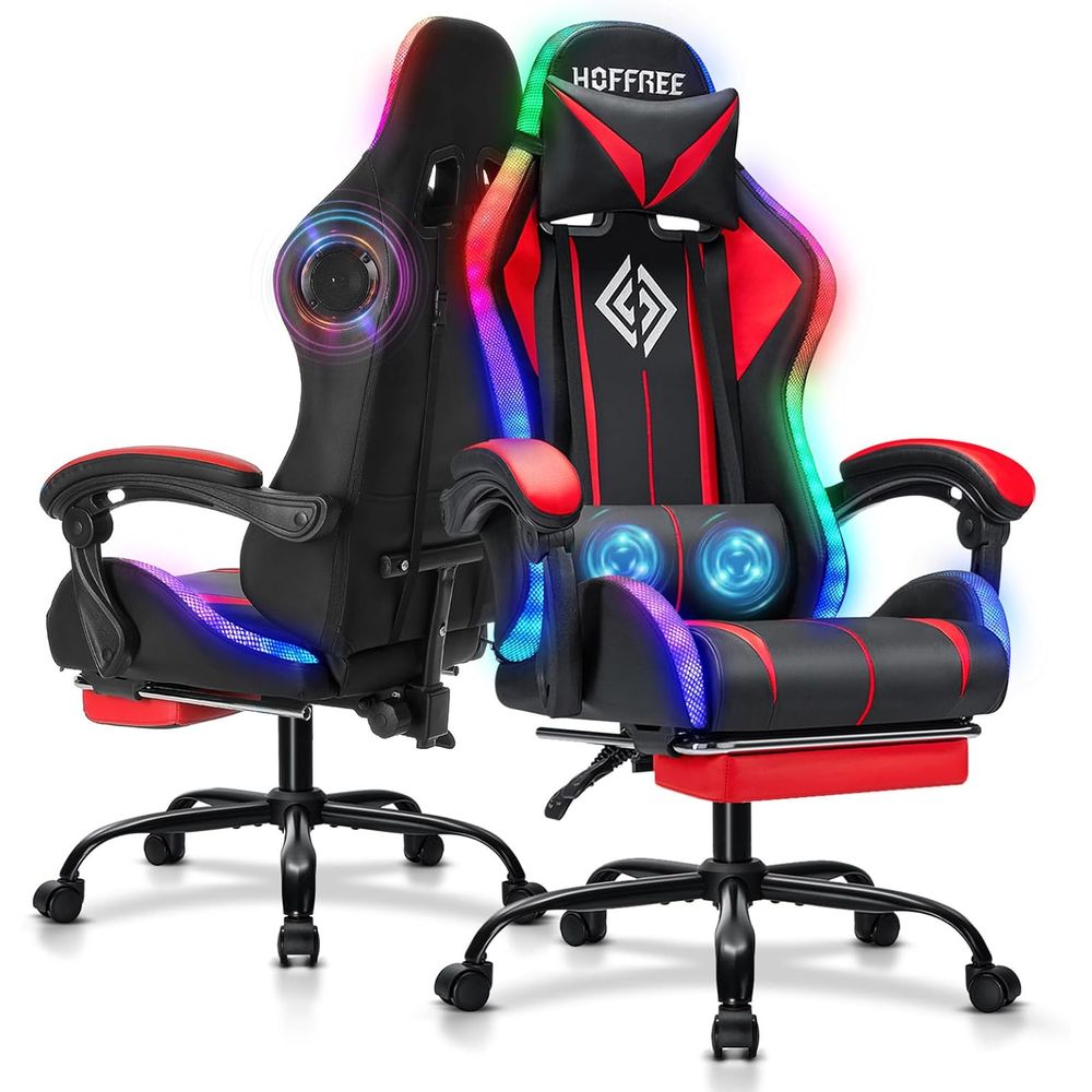 Rgb Gaming Chair - Sedia da Gaming RGB con Altoparlanti