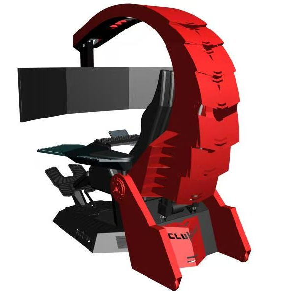 Rgb Gaming Chair - Sedia da Gaming Ergonomica Cluvens Scorpio