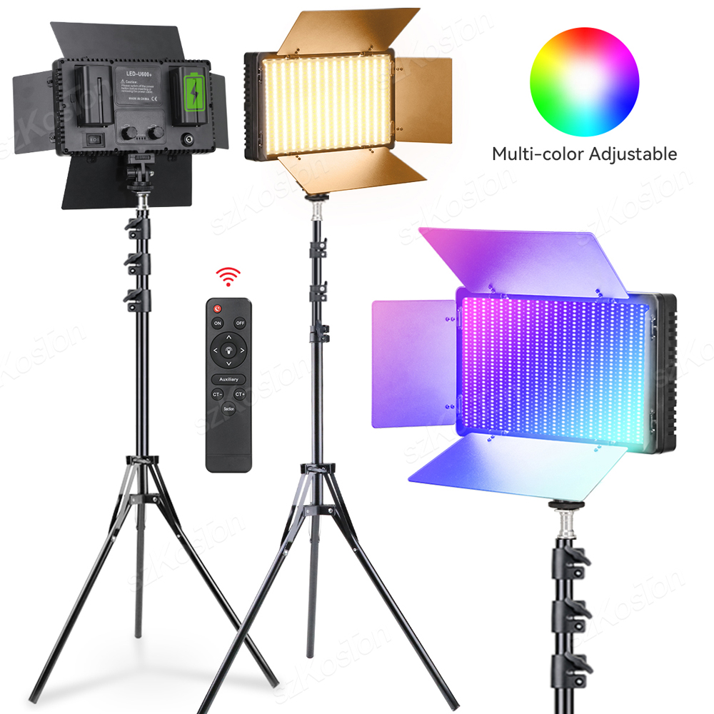 Led Light Panel Stream - Kit lampada da studio fotografico con