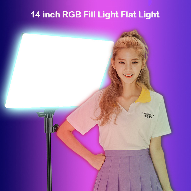 RGB 14 ''LED Luce video Teleco - Led Light Panel Stream recensione e prezzo