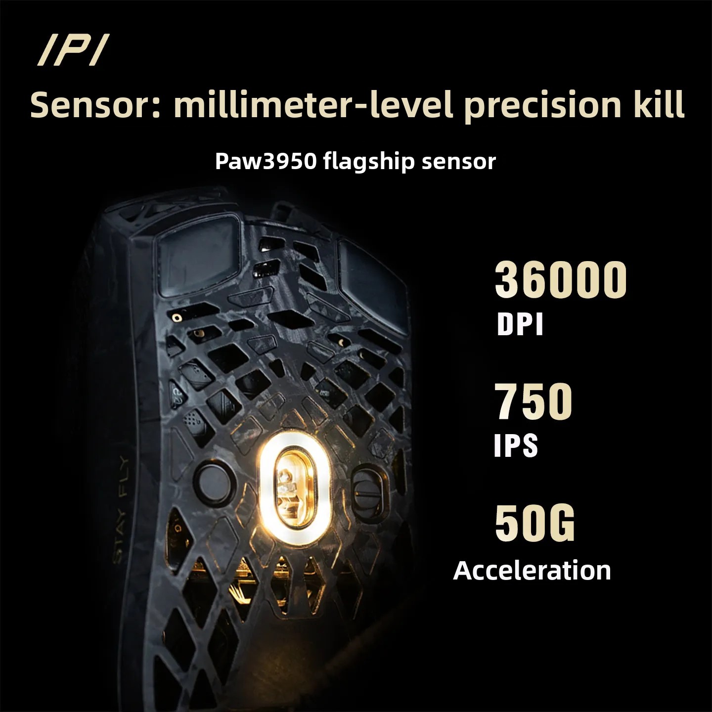 Mouse da Gaming IPI STAY FLY D - Esports Gaming Mouse Wireless recensione e prezzo