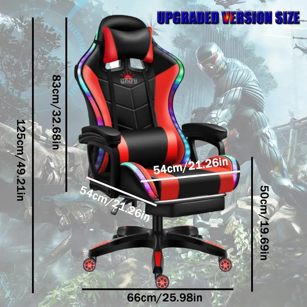 Sedia da Gaming Ergonomica con - Rgb Gaming Chair recensione e prezzo