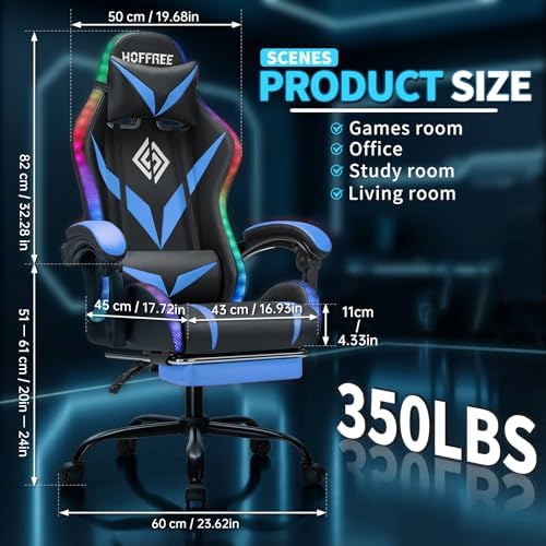 Sedia da Gaming RGB con Massag - Rgb Gaming Chair recensione e prezzo