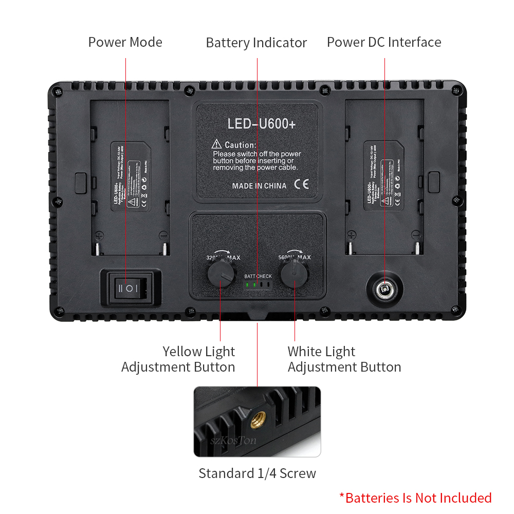 LED Fill Lamp Video Light Pane - Led Light Panel Stream recensione e prezzo