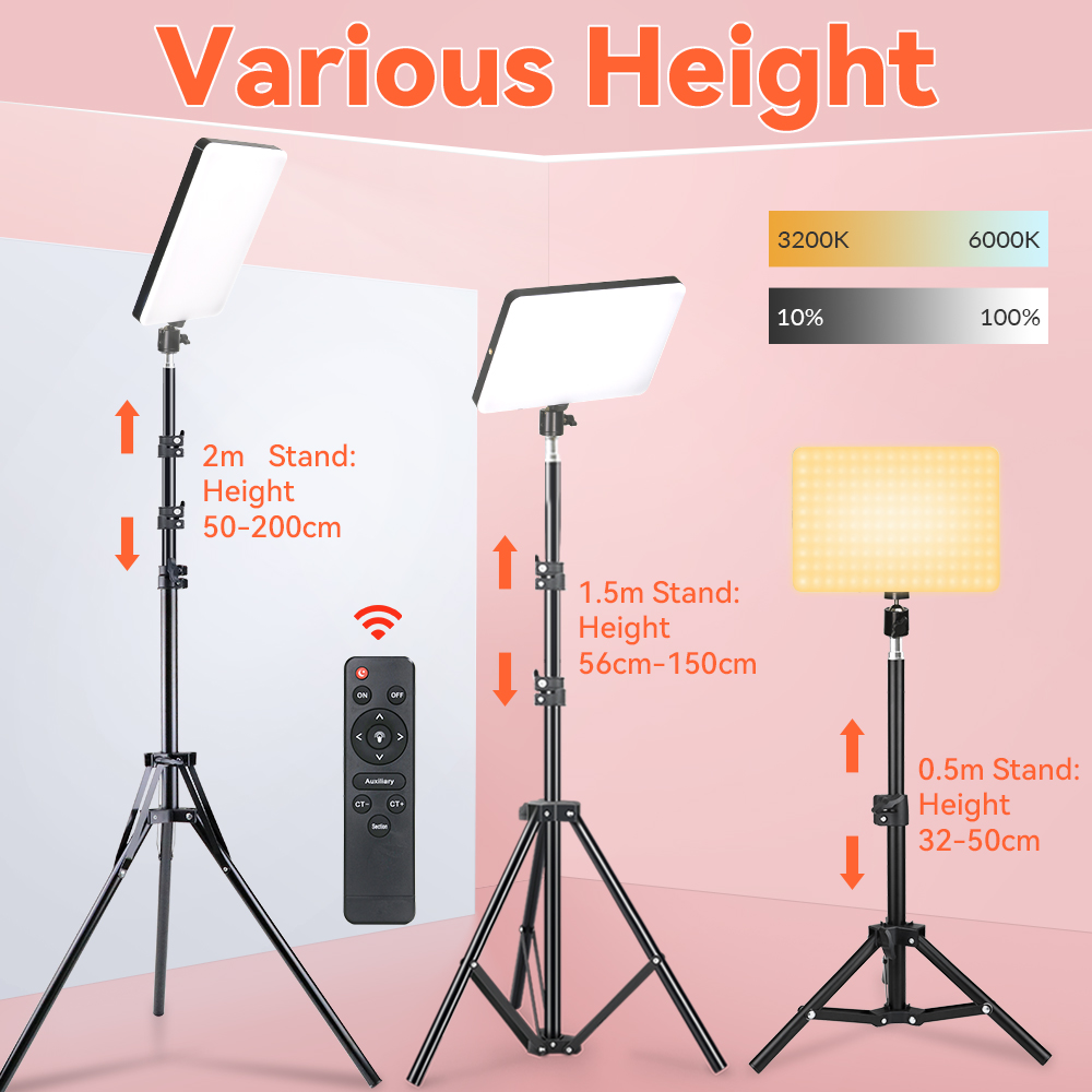 LED Video Light Photo Studio k - Led Light Panel Stream recensione e prezzo