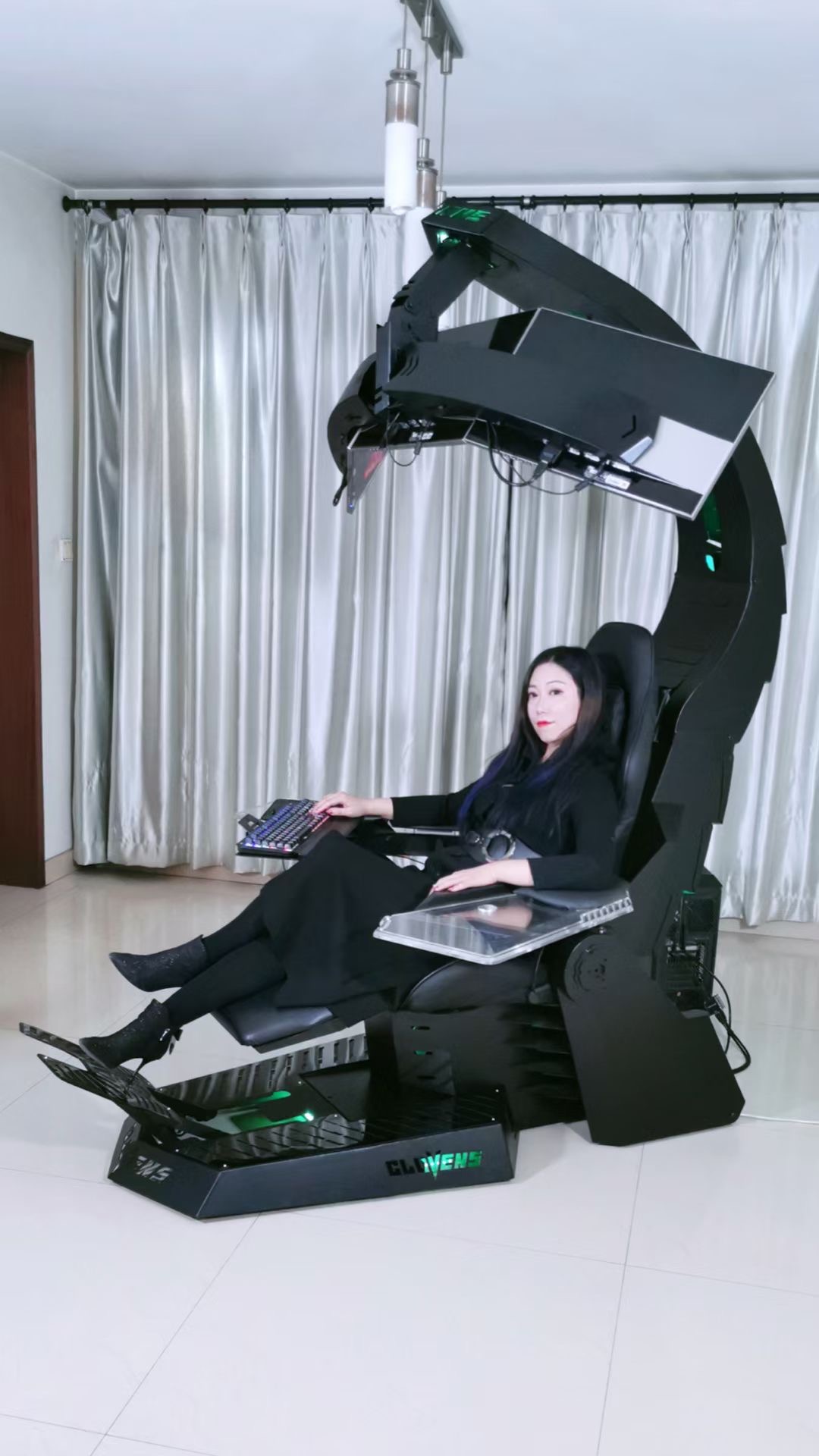 Sedia da Gaming Ergonomica Clu - Rgb Gaming Chair recensione e prezzo