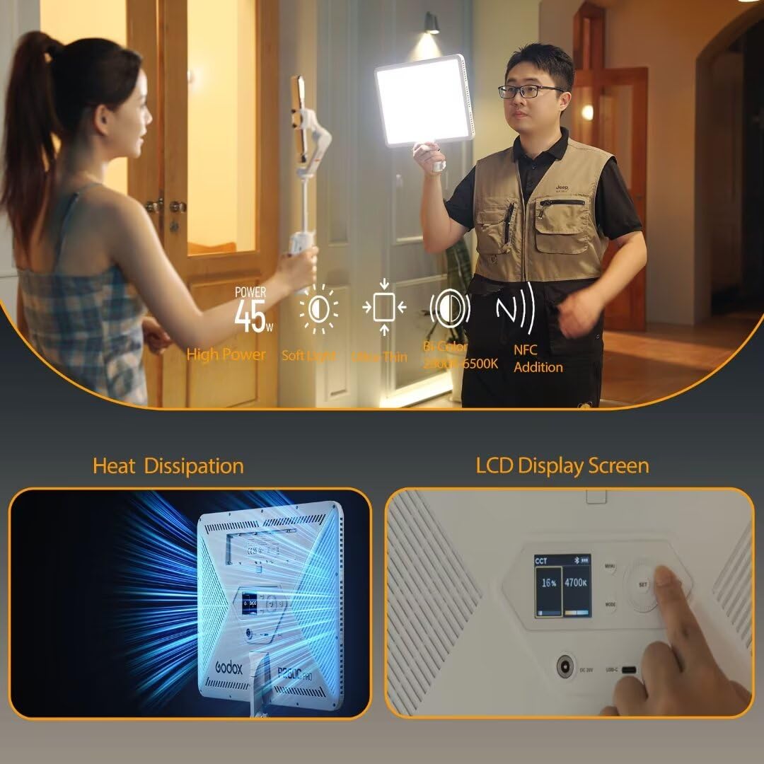 Godox P260C Pro Pannello lumin - Led Light Panel Stream recensione e prezzo