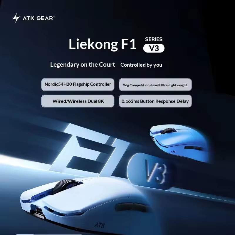Mouse Wireless Tri-Mode ATK F1 - Esports Gaming Mouse Wireless recensione e prezzo