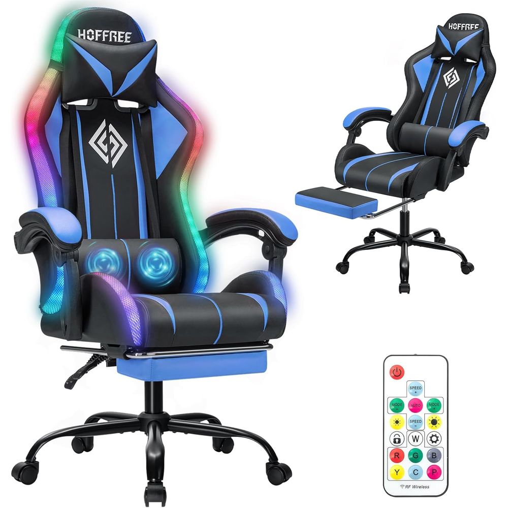 Sedia da Gaming LED con Massag - Rgb Gaming Chair recensione e prezzo