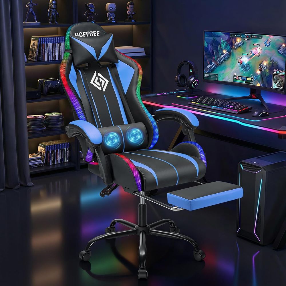 Sedia da Gaming LED con Massag - Rgb Gaming Chair recensione e prezzo