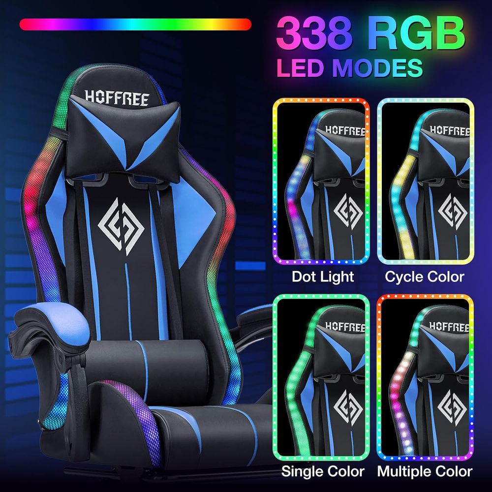 Sedia da Gaming LED con Massag - Rgb Gaming Chair recensione e prezzo