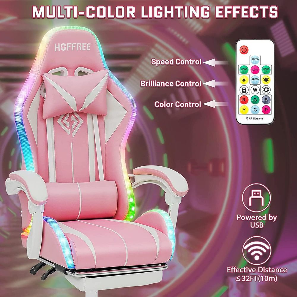 Sedia da Gaming Ergonomica Blu - Rgb Gaming Chair recensione e prezzo
